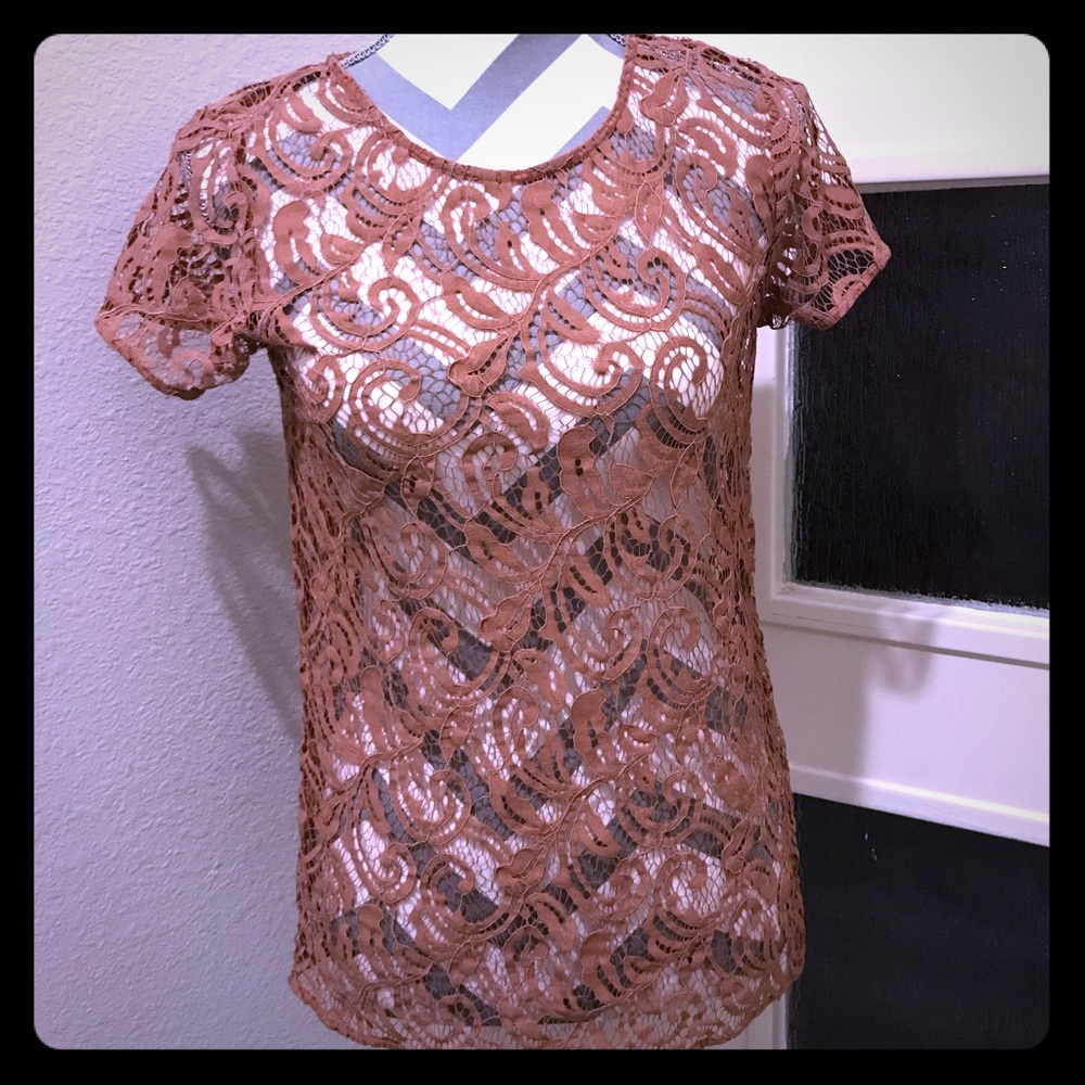 LOFT lace top